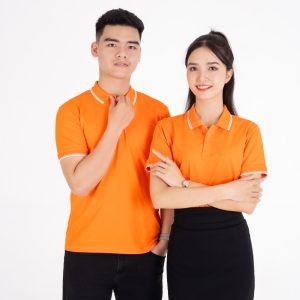 Áo polo đồng phục công sở - Cam
